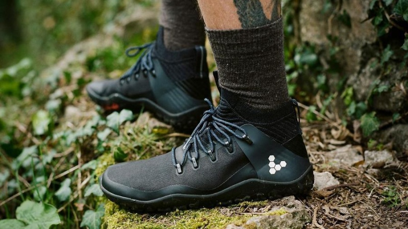 Vivobarefoot Magna Trail II FG Wanderschuhe Herren Schwarz | CH404YF