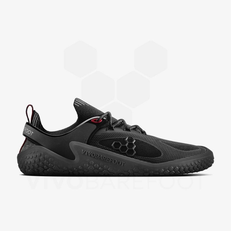 Vivobarefoot Motus Strength JJF Straßenlaufschuhe Herren Schwarz Dunkelgrau | CH379XG