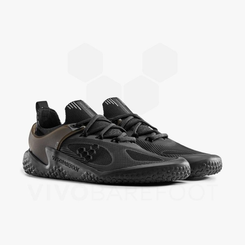 Vivobarefoot Motus Strength Straßenlaufschuhe Damen Schwarz | CH227TL