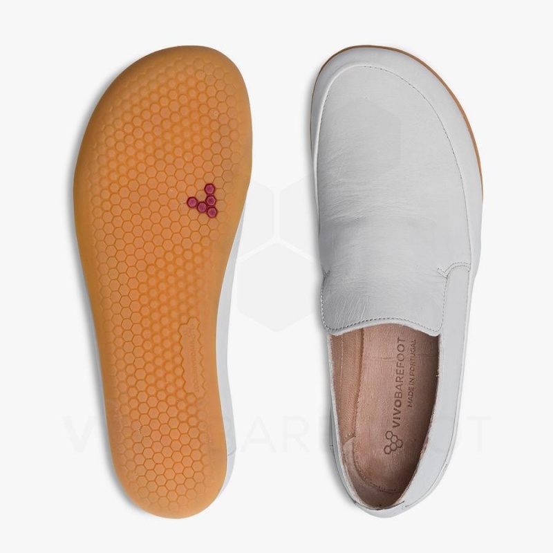 Vivobarefoot Opanka II Lifestyle Schuhe Damen Weiß | CH151RX