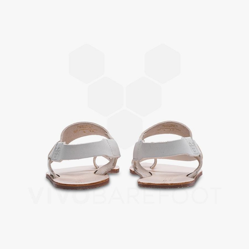 Vivobarefoot Opanka Sandal Lifestyle Schuhe Damen Weiß | CH133JE