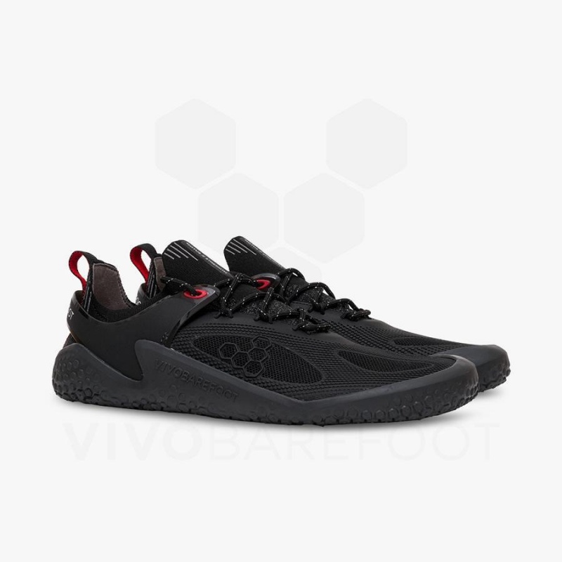 Vivobarefoot PREORDER 'MOTUS STRENGTH JJF' Trainingsschuhe Damen Schwarz Dunkelgrau | CH177RX