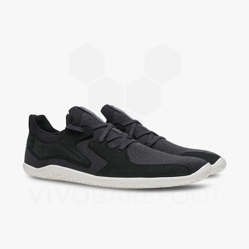 Vivobarefoot Primus Asana II Lifestyle Schuhe Herren Schwarz | CH306SZ