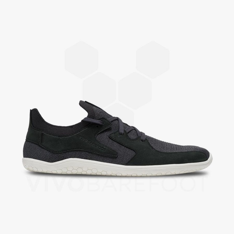 Vivobarefoot Primus Asana II Lifestyle Schuhe Herren Schwarz | CH306SZ