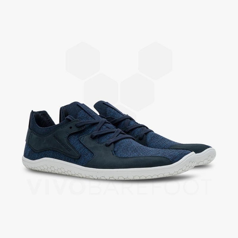 Vivobarefoot Primus Asana Lifestyle Schuhe Herren Navy | CH307RX