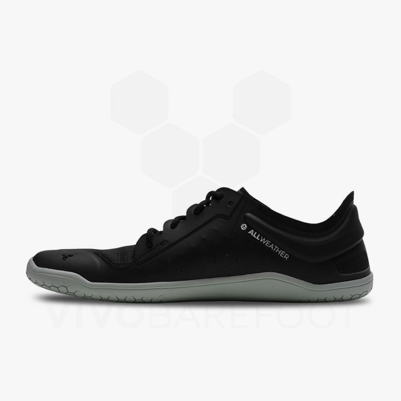 Vivobarefoot Primus Lite All Weather Straßenlaufschuhe Damen Schwarz | CH209LQ