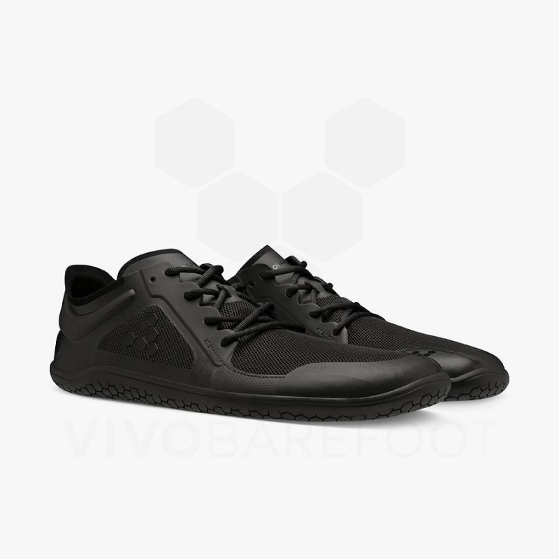 Vivobarefoot Primus Lite III Straßenlaufschuhe Damen Schwarz | CH221ZD