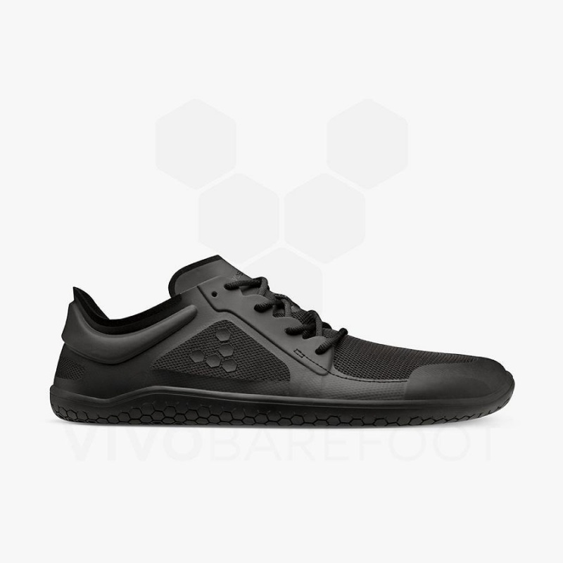 Vivobarefoot Primus Lite III Straßenlaufschuhe Damen Schwarz | CH221ZD