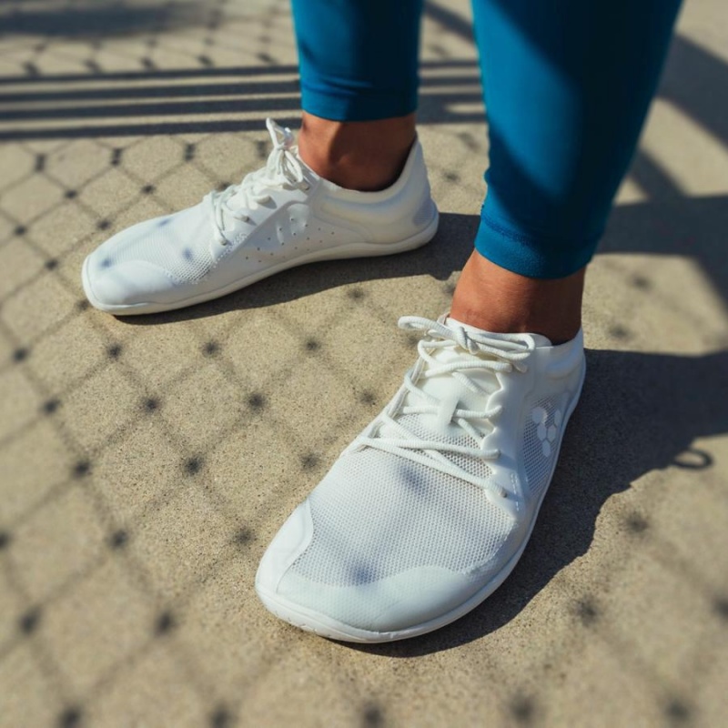 Vivobarefoot Primus Lite III Straßenlaufschuhe Damen Weiß | CH219BA