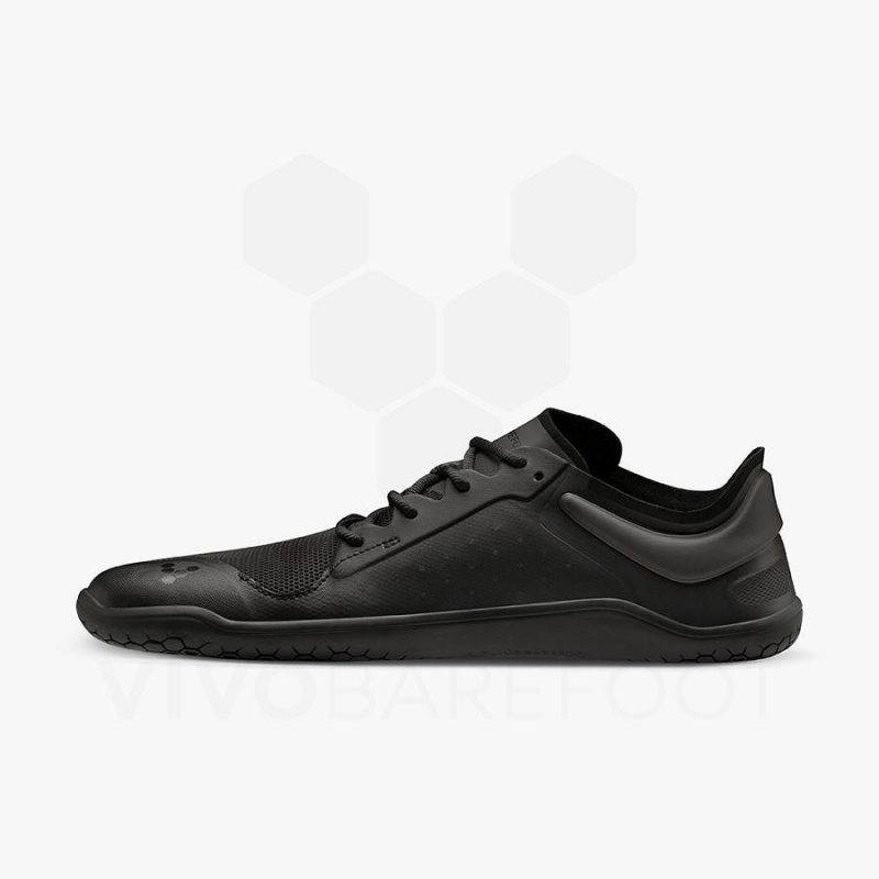 Vivobarefoot Primus Lite III Straßenlaufschuhe Herren Schwarz | CH395HT