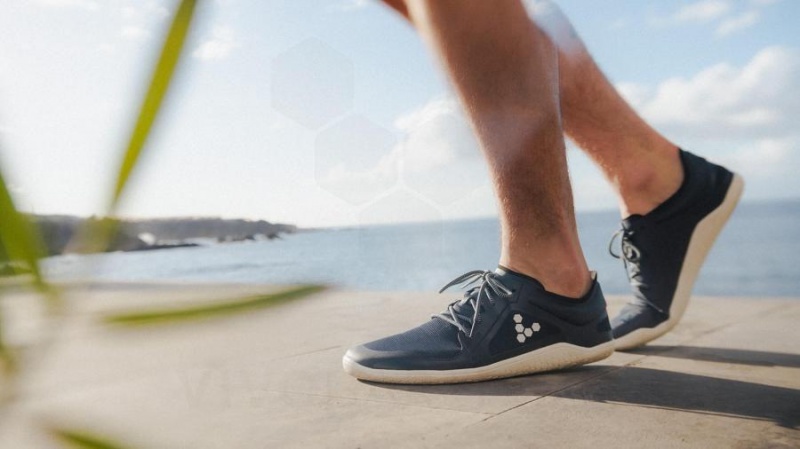 Vivobarefoot Primus Lite III Straßenlaufschuhe Herren Navy | CH394IR