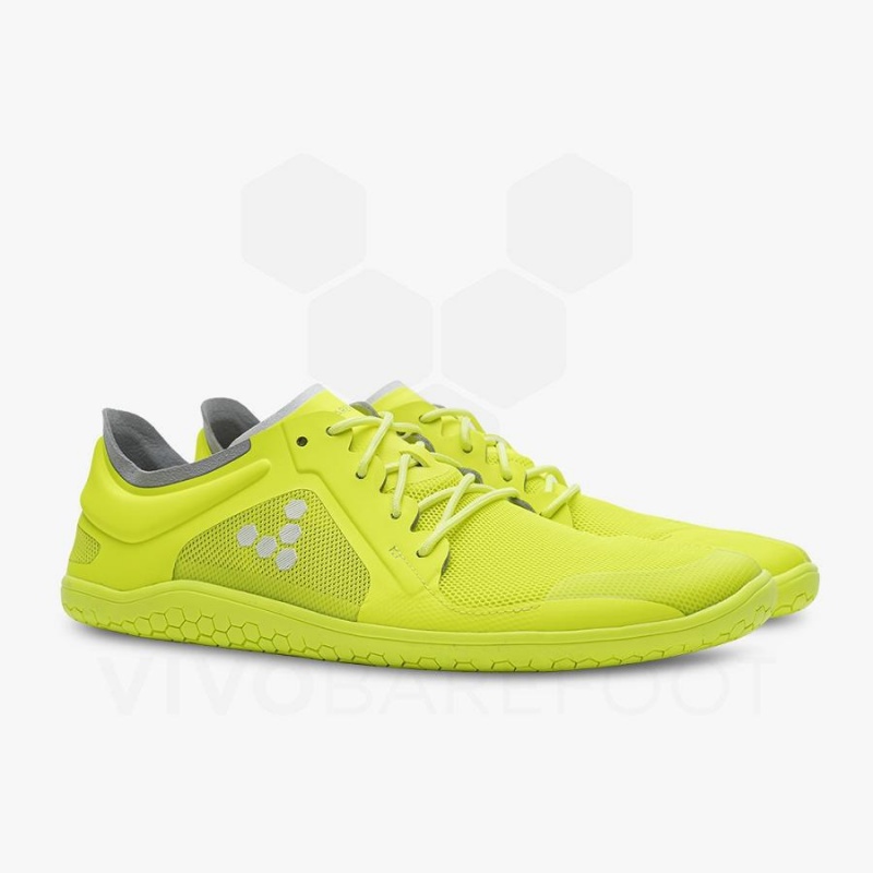 Vivobarefoot Primus Lite III Straßenlaufschuhe Herren Gelb | CH392KW