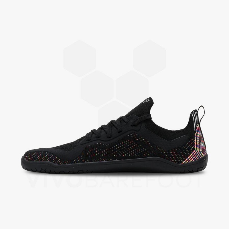 Vivobarefoot Primus Lite Knit Trainingsschuhe Damen Schwarz | CH180OB