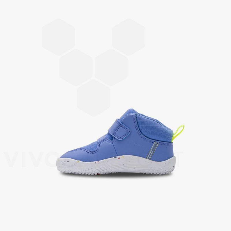 Vivobarefoot Primus Ludo Hi Kleinkinder Schuhe Kinder Blau | CH033FU