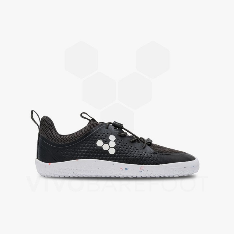 Vivobarefoot Primus Sport III Juniors Schuhe Kinder Schwarz | CH067XG