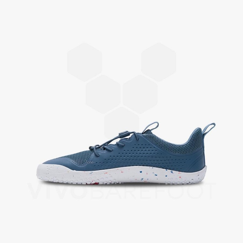 Vivobarefoot Primus Sport III Juniors Schuhe Kinder Indigo | CH066YF