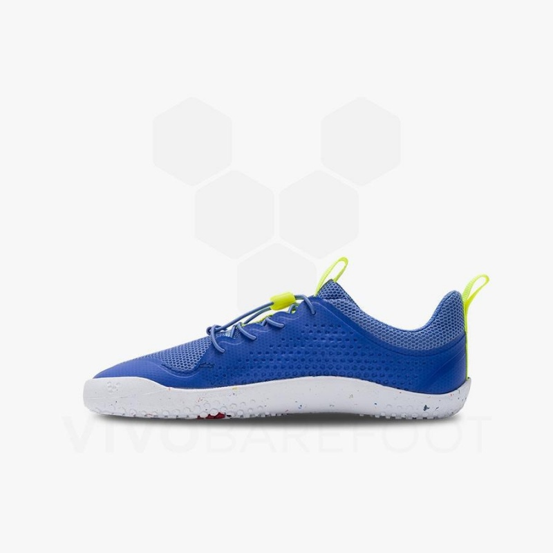 Vivobarefoot Primus Sport III Juniors Schuhe Kinder Blau | CH065ZD