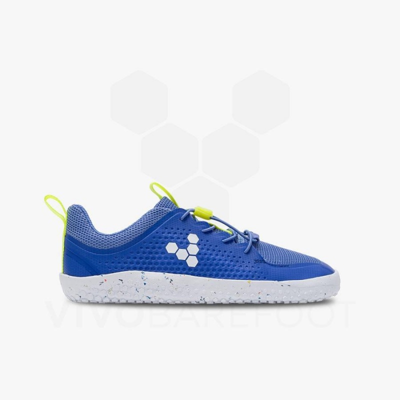 Vivobarefoot Primus Sport III Juniors Schuhe Kinder Blau | CH065ZD