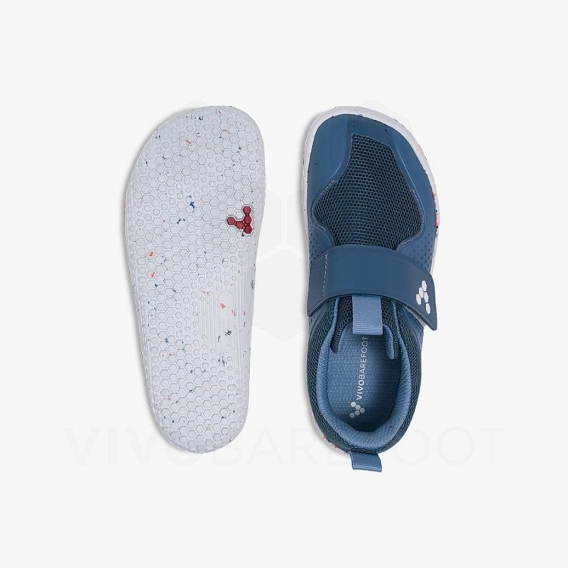 Vivobarefoot Primus Sport III Schuhe Kinder Indigo | CH079LQ