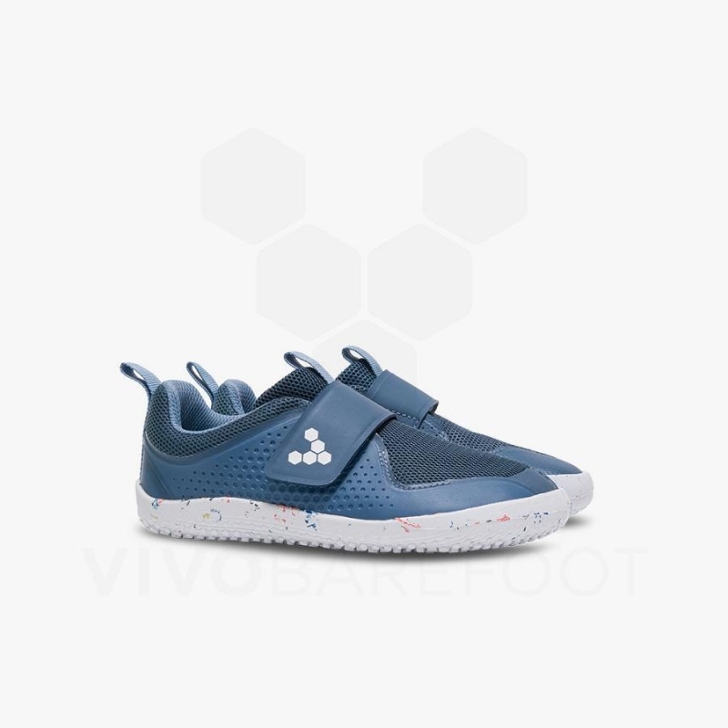 Vivobarefoot Primus Sport III Schuhe Kinder Indigo | CH079LQ