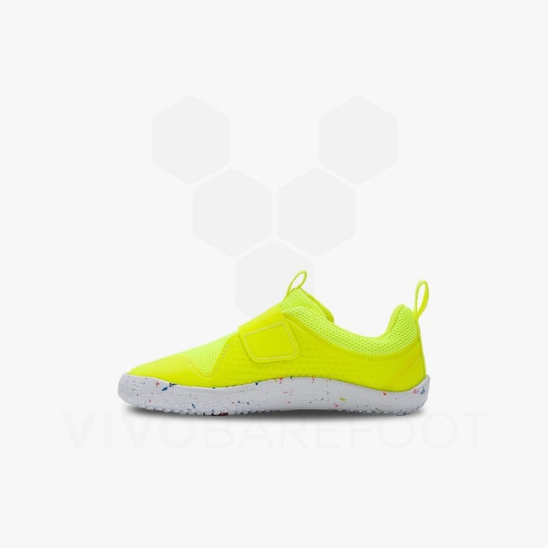 Vivobarefoot Primus Sport III Schuhe Kinder Zitrone | CH078MM