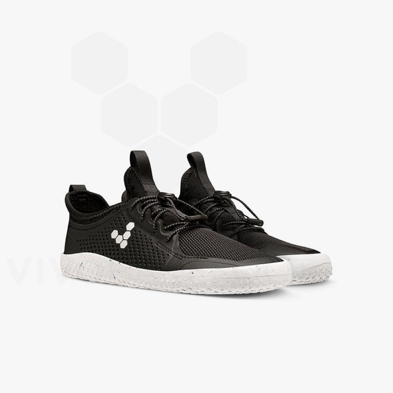 Vivobarefoot Primus Sport II Juniors Schuhe Kinder Schwarz | CH043VJ