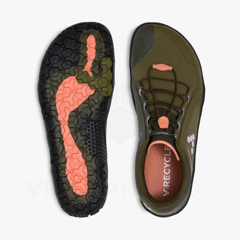 Vivobarefoot Primus Trail III All Weather FG Trainingsschuhe Herren Dunkelolivgrün | CH323BA