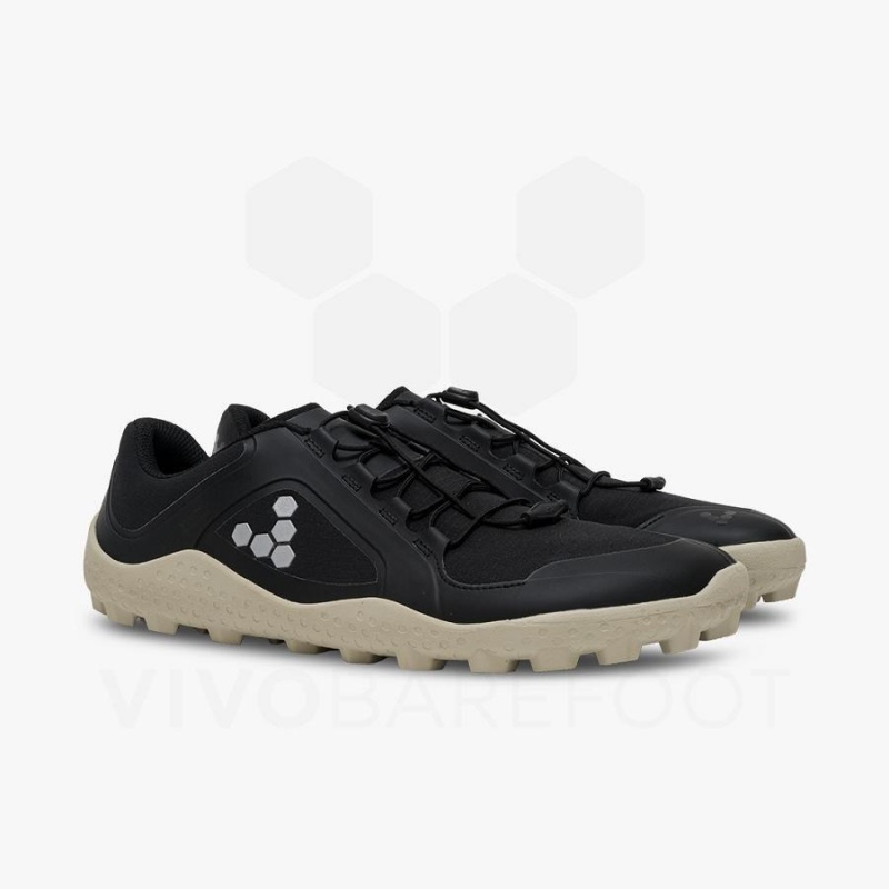 Vivobarefoot Primus Trail III All Weather SG Trailrunning Schuhe Herren Schwarz | CH363NN