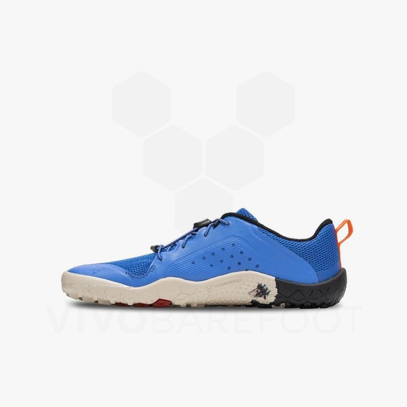 Vivobarefoot Primus Trail II FG Juniors Schuhe Kinder Blau | CH084GY