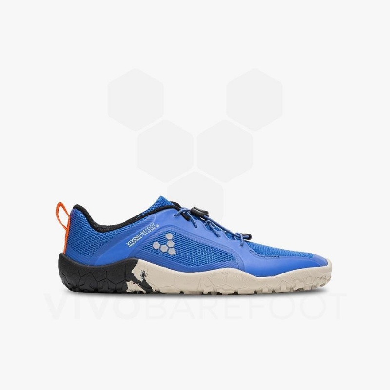 Vivobarefoot Primus Trail II FG Juniors Schuhe Kinder Blau | CH084GY