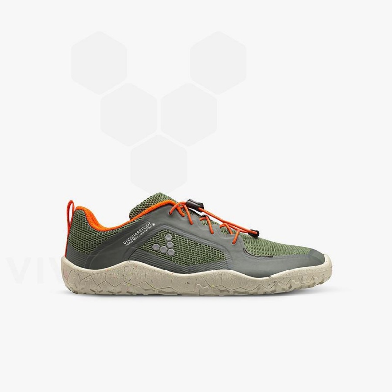 Vivobarefoot Primus Trail II FG Juniors Schuhe Kinder Grün | CH026MM