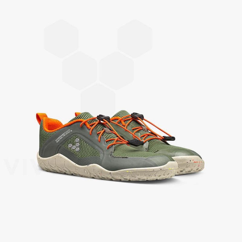 Vivobarefoot Primus Trail II FG Schuhe Kinder Grün | CH024OB