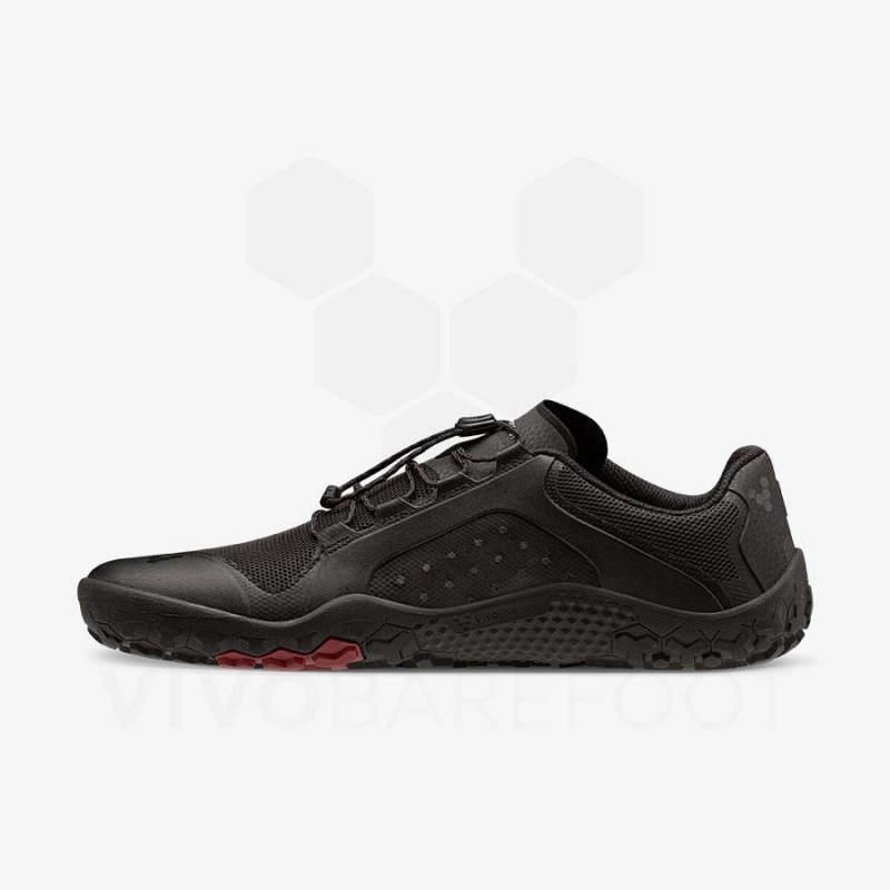 Vivobarefoot Primus Trail II FG Trailrunning Schuhe Herren Schwarz | CH366KW