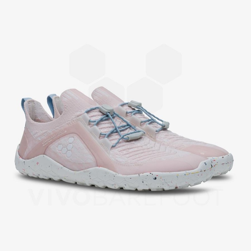 Vivobarefoot Primus Trail Knit FG Trainingsschuhe Damen Rosa | CH159JE