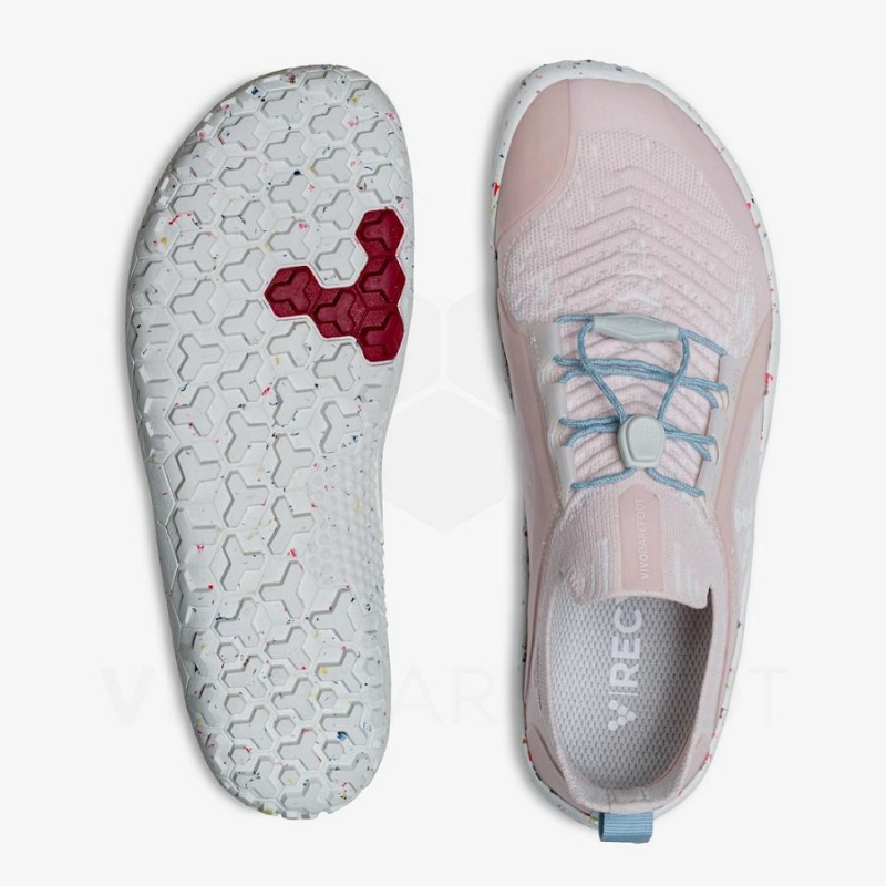 Vivobarefoot Primus Trail Knit FG Wanderschuhe Damen Rosa | CH257PV