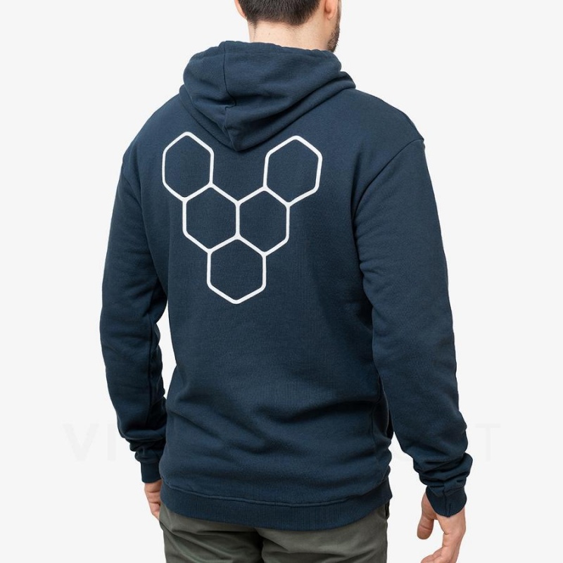 Vivobarefoot Rapanui Hoodie Herren Navy | CH278UK