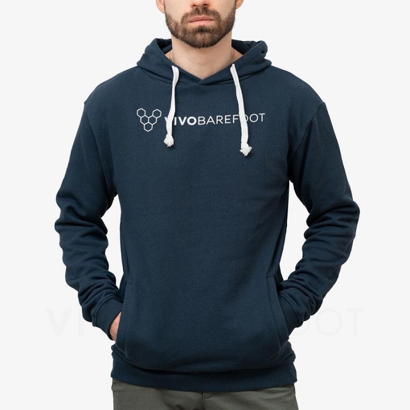 Vivobarefoot Rapanui Hoodie Herren Navy | CH278UK