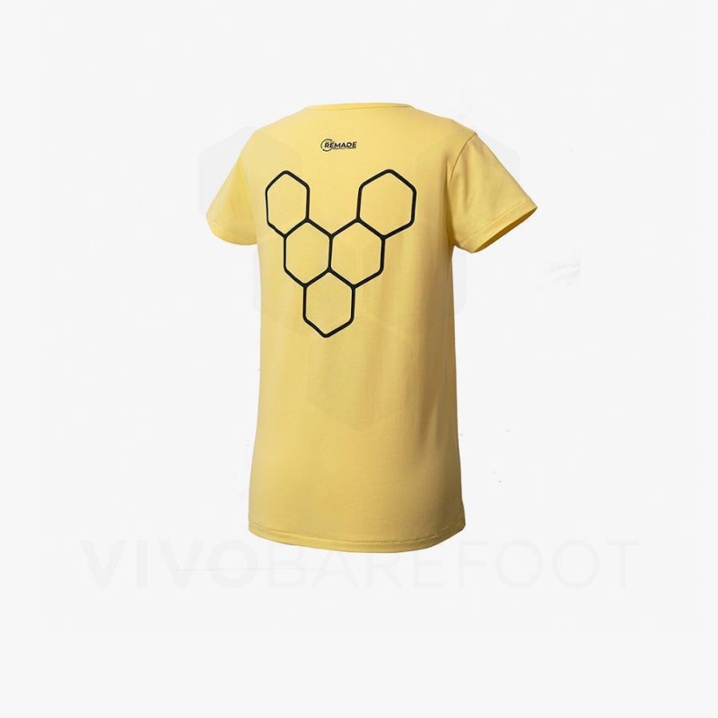 Vivobarefoot Rapanui Sport T-shirts Damen Gelb | CH093XG