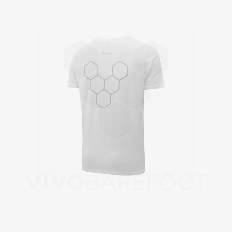 Vivobarefoot Rapanui T-shirts Damen Weiß | CH095VJ