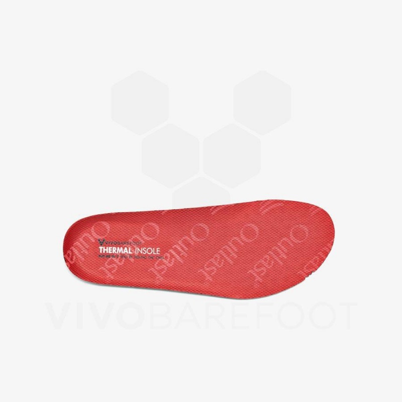 Vivobarefoot Thermal Insole Einlegesohlen Kinder Rot | CH001AQ