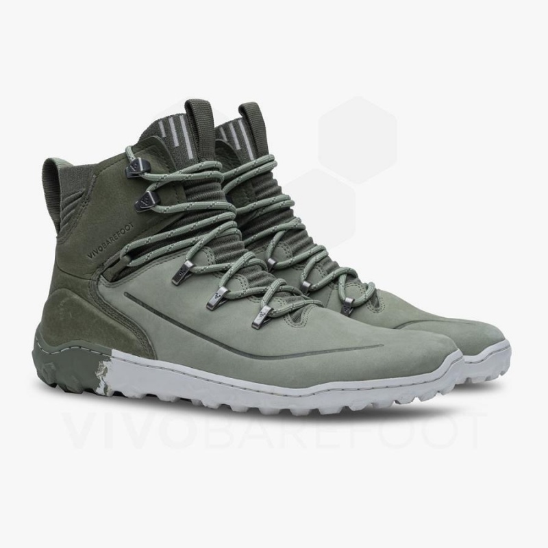 Vivobarefoot Tracker Decon FG2 Wanderschuhe Herren Olivgrün | CH426CP