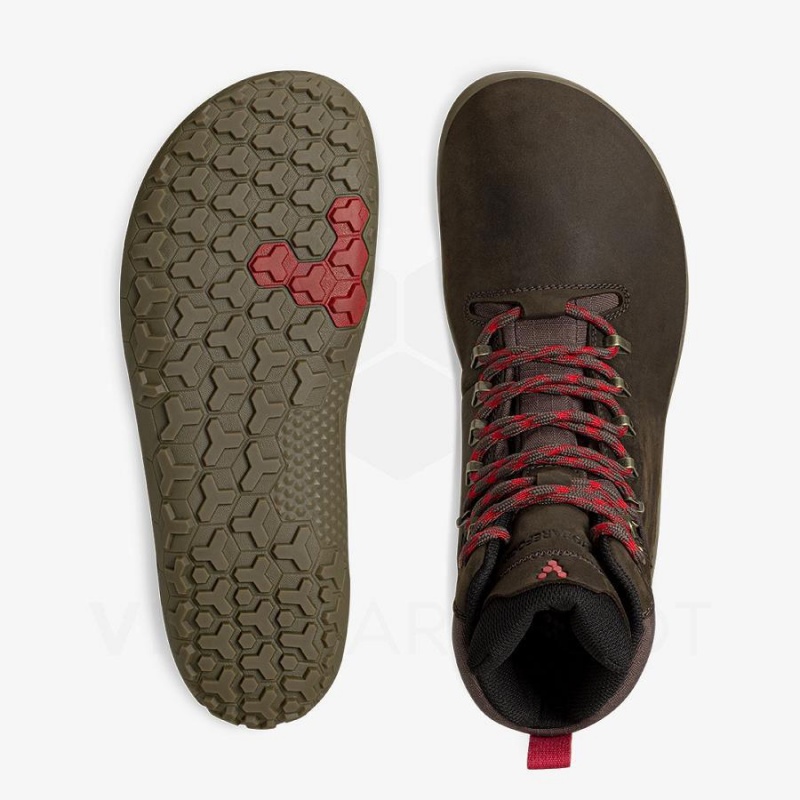 Vivobarefoot Tracker II FG Wanderschuhe Damen Kaffee | CH240GY