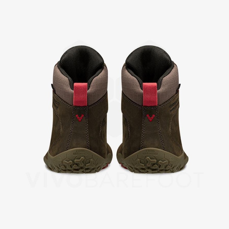 Vivobarefoot Tracker II FG Wanderschuhe Damen Kaffee | CH240GY