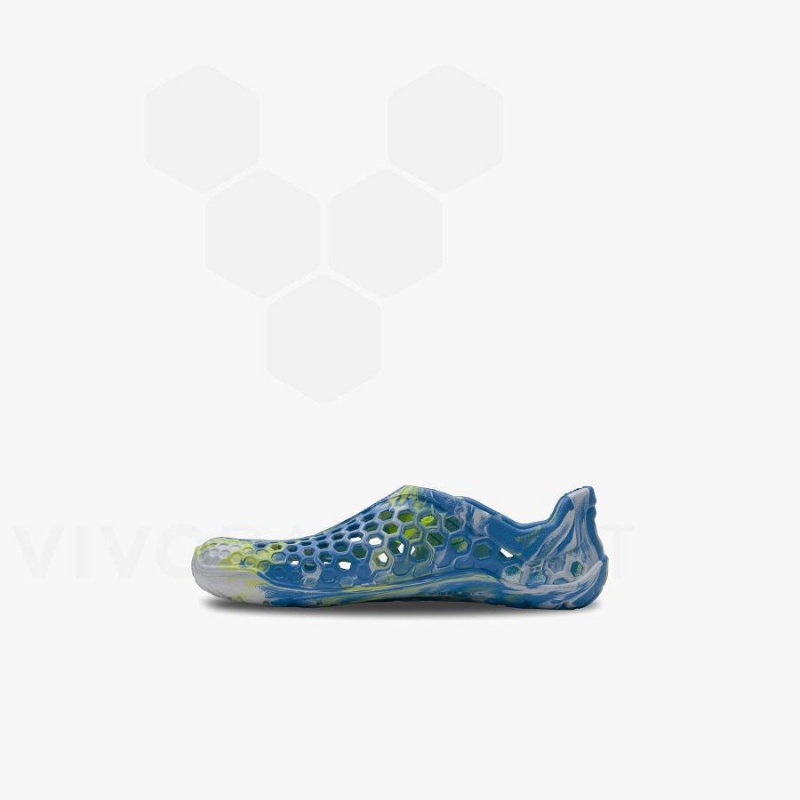 Vivobarefoot Ultra Bloom Preschool Schuhe Kinder Blau Helltürkis | CH050OB