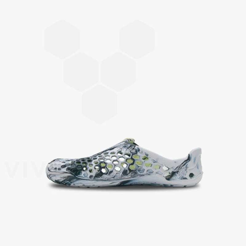 Vivobarefoot Ultra Bloom Schuhe Kinder Schwarz Weiß | CH049PV